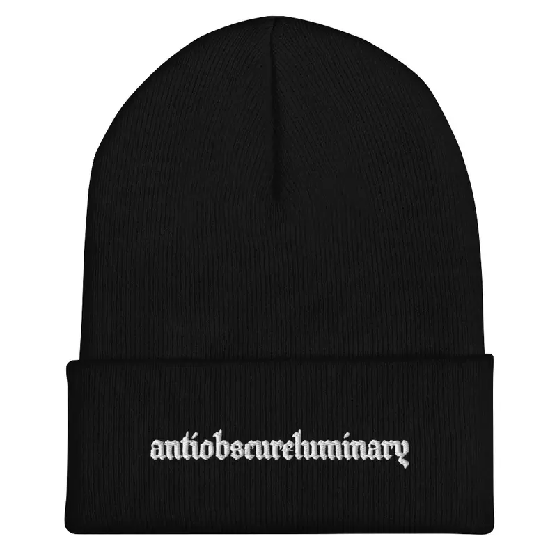 ANTIOBSCURELUMINARY beanie